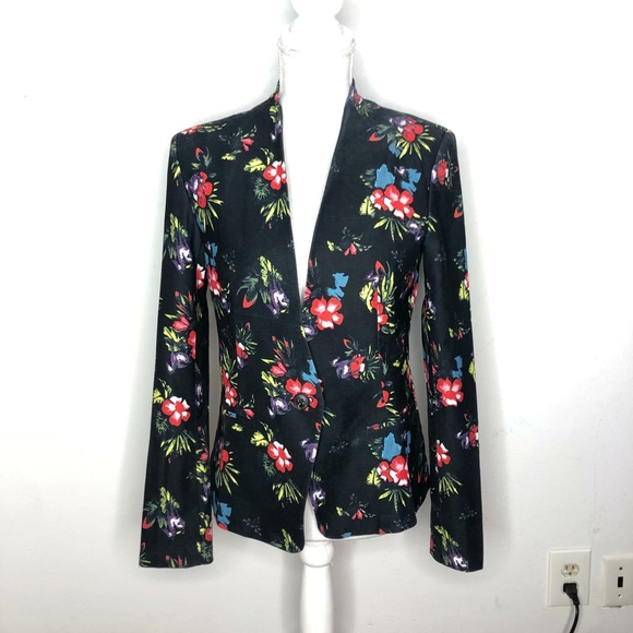 Blazer Floral Black size Medium - Picture 1 of 6